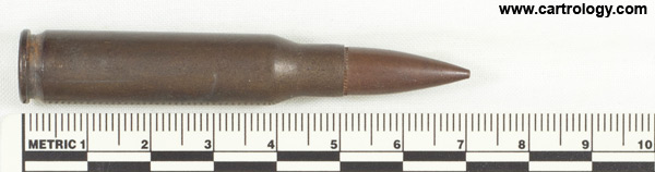 7.62mm NATO Ball C21 Canada ⊕ DA 61 profile view.