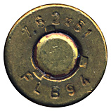 7.62mm NATO Ball  Argentina 7,62x51 FLB94 head view.
