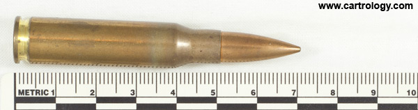 7.62mm NATO Ball  Portugal ⊕ FNM 76-28 profile view.