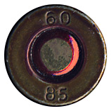 5.45 x 39mm Ball  Soviet Union 60 85 head view.