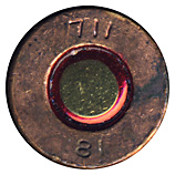 7.62 x 39 mm Tracer  Soviet Union 711 81 head view.