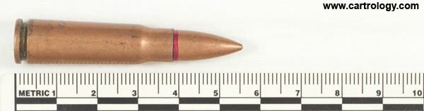 7.62 x 39 mm Ball  China 964 75 profile view.