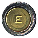 5.56 x 45mm Ball (Reduced Range) LEER United States E (on primer) head view.