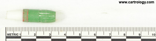 8.38 x 69mm Flechette  United States  profile view.