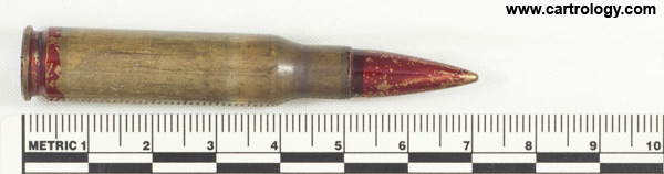 7.62mm NATO Proof  West Germany DAG 56 7.62x51 profile view.