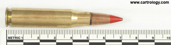 7.62mm NATO Tracer  Italy BPD 60 profile view.