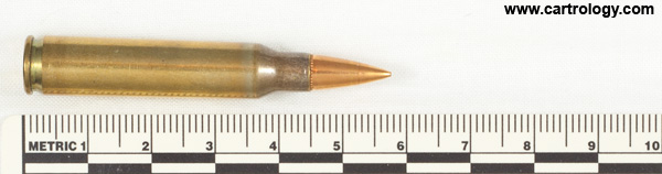 5.56 x 45mm Duplex  United States W C C 8 8 profile view.
