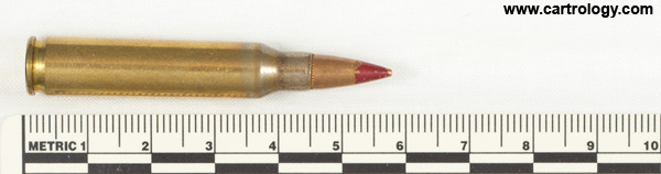 5.56 x 45mm Duplex  United States W C C 8 8 profile view.