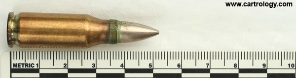 7.5 x 38mm Swiss AR AP  Switzerland T 4 T 54 profile view.