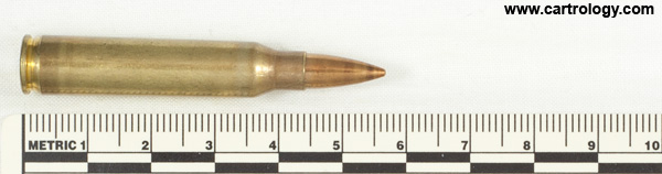 5.56 x 45mm Ball  Austria A IV 83 profile view.