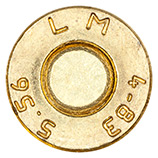5.56 x 45mm Ball (Reduced Range)  France LM 4-83 5.56 head view.