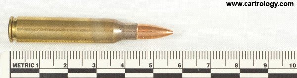 5.56 x 45mm Ball  United States W C C 9 9 profile view.