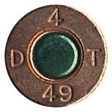 7.5 x 38mm Swiss AR Proof  Switzerland D 4 T 49 head view.