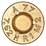 7.62mm NATO Grenade Blank R1M2 South Africa A 77 7,62 H R1M2 head view.