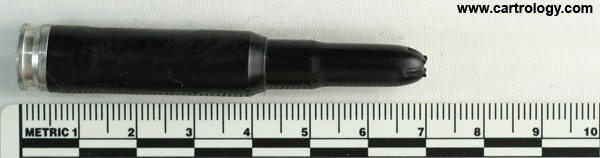 7.62mm NATO Blank  West Germany 74 DAG profile view.