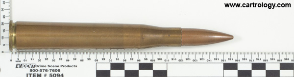 .50 Vickers HV Ball  United Kingdom K.35 .5V 690 profile view.