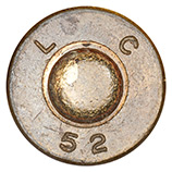 .30-06 Grenade Blank  United States L C 52 head view.