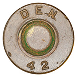 .30-06 Blank M1909 United States DEN 42 head view.