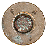 .30-06 Blank M1909 United States F A 42 head view.