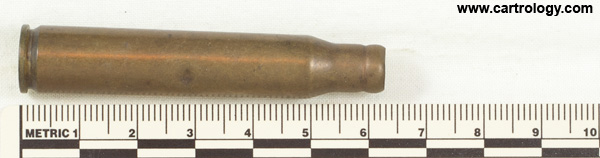 .30-06 Blank M1909 United States L C 61 MATCH profile view.