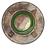 .30-06 Blank M1909 United States R A 5 8 head view.