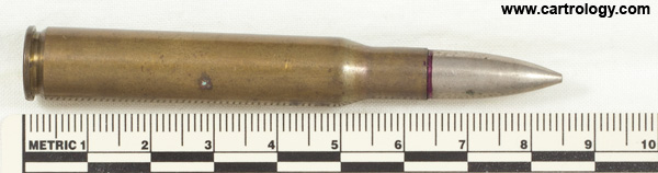 .30-06 Ball  France VE 2-58 D 7.62 profile view.