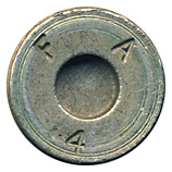 .50 BMG Dummy M2 United States F A 4 head view.