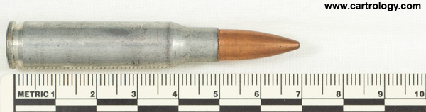 7.62mm NATO Proof T71 United States F A 50 profile view.