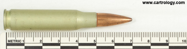 7.62mm NATO Ball  United States FA profile view.