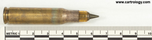 7.62mm NATO SLAP XM948 United States WCC SLAP profile view.