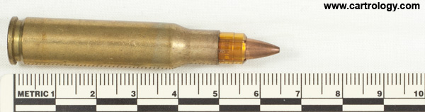 7.62mm NATO SLAP-T XM959 United States WCC 8 SLAP 5 profile view.