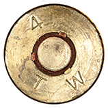 .50 BMG AP M2 United States 4 T W head view.