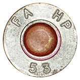 .30-06 Proof M1 United States FA HP 53 head view.