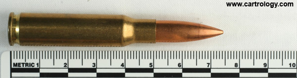 7.62mm NATO Ball (Match) T275E2 United States ⊕ FA 56 profile view.