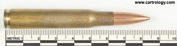 .30-06 Dummy  United States 30-06 1906-2006 profile view.