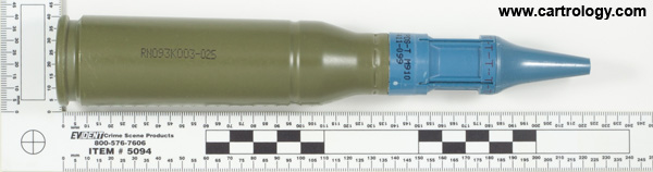 25 x 137mm KBA TPDS-T M910 United States  profile view.