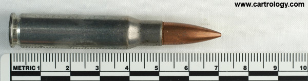 7.62mm NATO Proof M60 United States ⊕ FA 60 HP profile view.