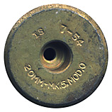 20 x 110mm USN HEI  United States IS 7-54  20MM-MK.5,MOD.0 head view.