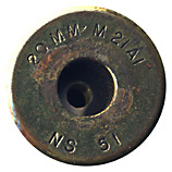 20 x 110mm HS Incendiary  United States 20MM M21A1 NS 51 head view.