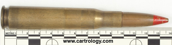 .50 BMG Tracer M1 United States DM 42 profile view.