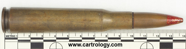 .50 BMG Tracer M1 United States S L 43 profile view.