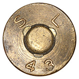 .50 BMG Blank M1 United States S L 43 head view.