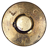 .50 BMG API  United States L C 43 head view.