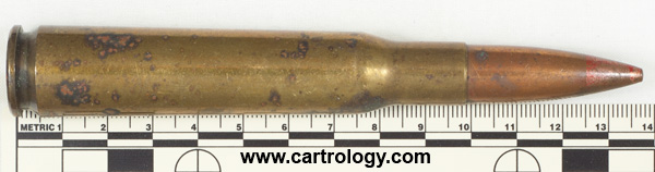 .50 BMG Tracer M1 (Alt) United States L C 43 profile view.