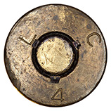 .50 BMG Blank M1 United States L C 4 head view.