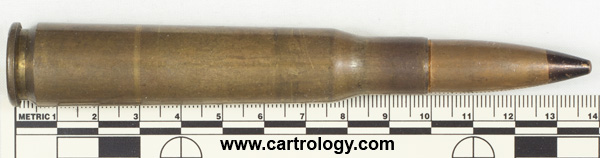 .50 BMG AP M2 United States 4 2 T W profile view.