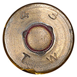 .50 BMG AP M2 United States 4 3 T W head view.