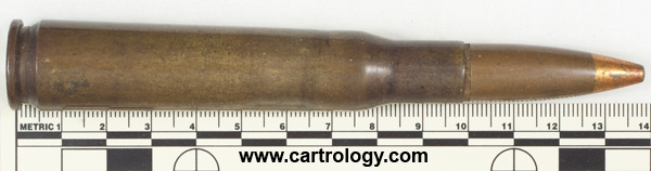 .50 BMG Tracer M1 United States 42 TW profile view.
