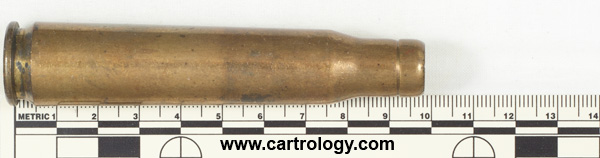 .50 BMG Blank M1 United States 4 2 T W profile view.