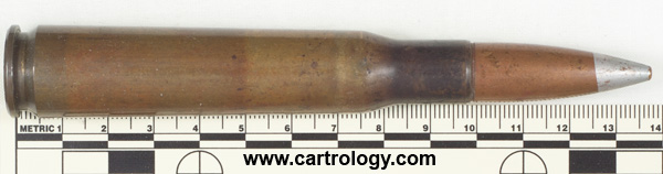.50 BMG API M8 United States T W 5 3 profile view.